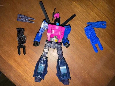 Transformers Age Of The Primes Spinister completo Hasbro AOTP Deluxe Amazon Foto 1 de 4