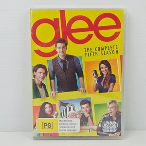 Glee Season 5 | DVD Set Jane Lynch Dianna Agron Chris Colfer Musical Comedy R 4 - Picture 1 of 2