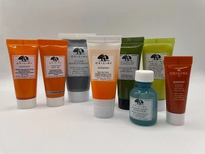 Origins Mini Travel Gift Set GINZING, Drink Up, Charcoal and more - Image 1 of 4