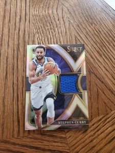 2022-23 Panini Select #SS-SC Stephen Curry Selective Swatches - Bild 1 von 2