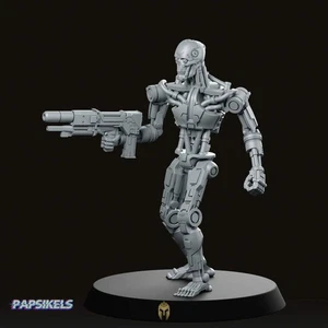 Terminator Exterminator E 800 F Miniature Sci-fi Stargrave 28mm - 55mm Cheap - Picture 1 of 5