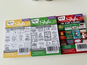 3 hunkydory pocket pads say it with style - Bild 1 von 4