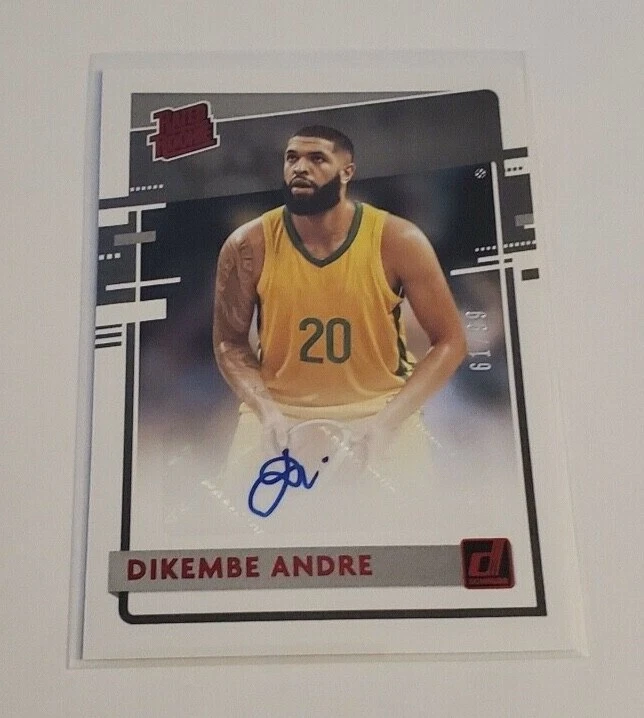 R73,661 - 2021-22 Chronicles Draft Donruss Rookie Autograph Dikembe Andre #/99 - Image 1 of 1