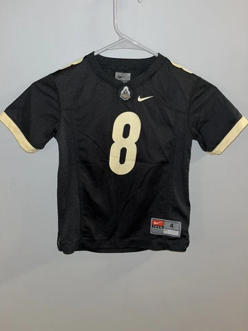 Vintage Nike Team Purdue Boilermakers Football Jersey #8 Kids SZ 4 Cover