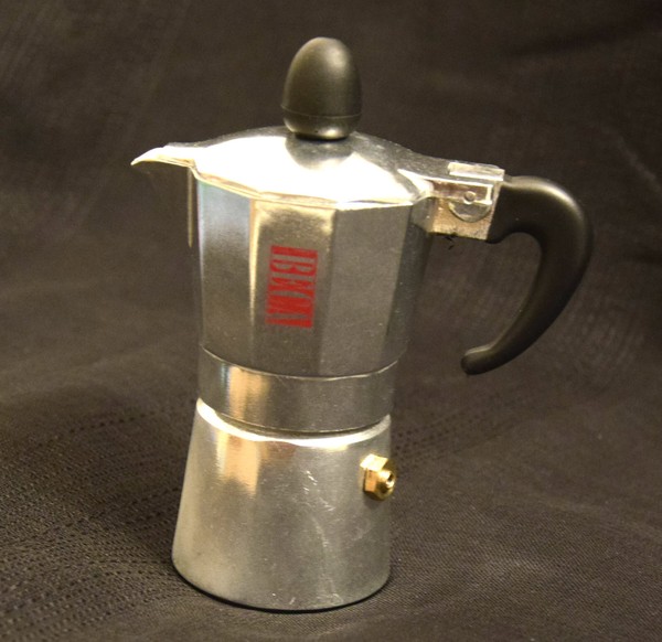 Aerolatte Coffee Porcelain Stove Top Espresso Maker-Mocha Pot-Black Photo Related