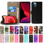 Case For iPhone 15 14 Pro Max 13 12 11 XS XR X Flip Leather Wallet Phone Cover