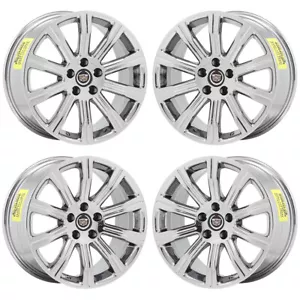 18x8" 18x9" Cadillac ATS Sedan Bright Chrome wheels rims 4705 4707 EXCHANGE - Picture 1 of 8