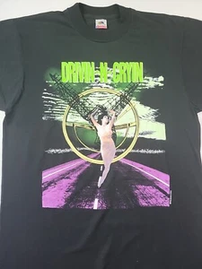 T-shirt vintage Drivin N' Cryin Fly Me Courageous World Tour 1991, XL, punto singolo - Foto 1 di 20