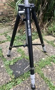 SLIK EASI GLIDE VIDEO PHOTOGRAPHY CAMERA TRIPOD 3328 Sturdy Professional - Picture 1 of 11