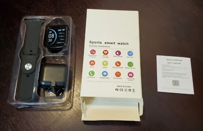 Bluetooth Smart Watch - Unbranded in Box - Image 1 of 4
