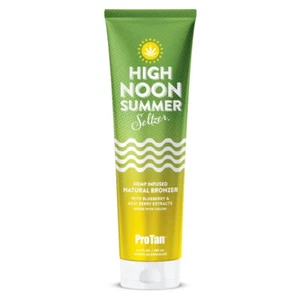 Pro Tan Alto Mediodía Verano Seltzer Bronceador Natural Cama de Sol Loción Crema Regalo Gratis - Imagen 1 de 1