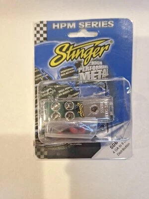 HPM STINGER SDB1PT Vintage Distribution Block Car Audio 4GA To 8GA - Image 1 of 3