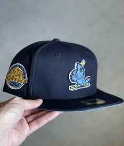 7 1/4 Hat Club Exclusive New Era 59FIFTY “Navy Icy” St. Louis Cardinals - Picture 1 of 5