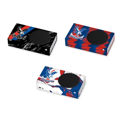 CRYSTAL PALACE FOOTBALL CLUB OFFICIAL CRYSTAL PALACE FC LOGO ART VINYL SKIN DECAL FOR XBOX SERIES S CONSOLE