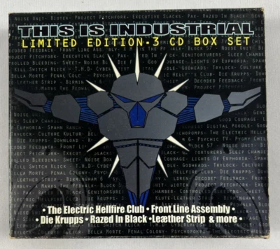 This Is Industrial Limited Edition 3 CD Slipcase Box Set Big Eye Music - Image 1 of 4