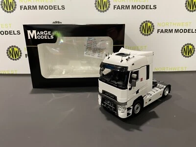 MARGE MODELS 1:32 SCALE RENAULT T-SERIES 4X2 WHITE - Image 1 of 4