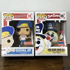 Lot Of 2 Funko Pop Bazooka Joe #19 Target and Dum-Dums Drum Man #105 Fall NYCC