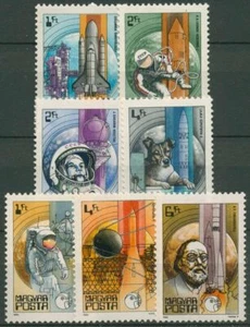 Ungarn 1982 Weltraumfahrt 3557/63 A postfrisch - Bild 1 von 1