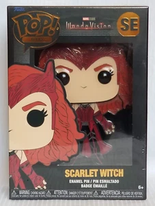 Funko Pop! Pin Marvel Studios Wanda Vision Scarlet Witch Pin SE Target Exclusive - Picture 1 of 6