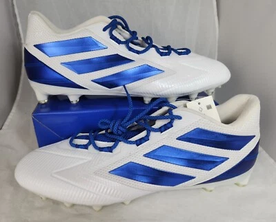 Adidas Mens Freak Carbon Low Football Cleats White Royal Blue F97398 Size 17 - Image 1 of 4