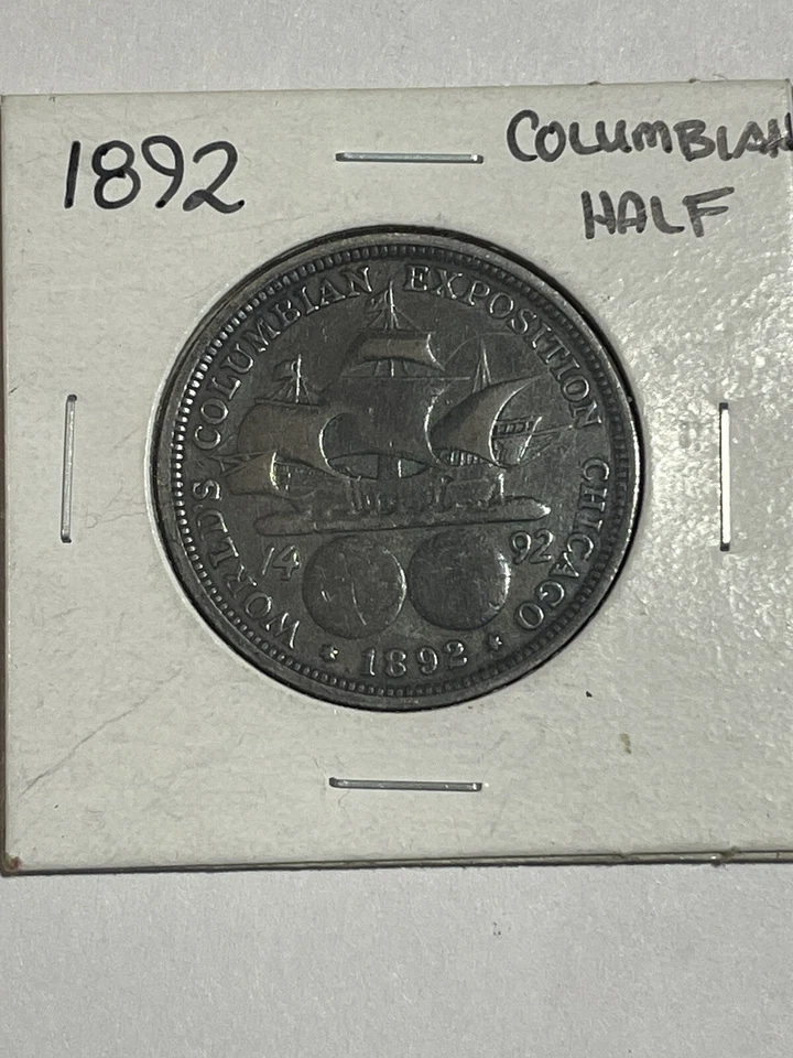 1892 columbian exposition half dollar - Image 1 of 4