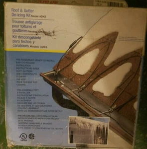 Kit de deshielo de techo y canaleta Easy Heat ADKS-0300 300W 120V 60 FT 11061-003 - Imagen 1 de 3