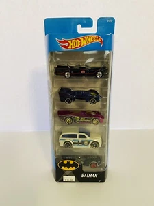 Hot Wheels Disney Marvel BATMAN 5-Pack Box Set - Picture 1 of 6