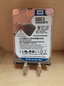 Disco duro HDD WD Scorpio Blue WD5000BPVT-22A1YT0 500 GB SATA 2,5" - Imagen 1 de 3