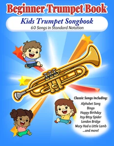 Trumpet Sheet Music - Beginner Trumpet Kids Book - PDF FILE FORMAT - Picture 1 of 7