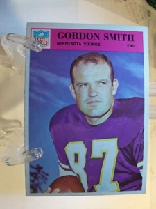1966 Philadelphia Football #113 - Gordon Smith RC - Minnesota Vikings 66-006 - Picture 1 of 2