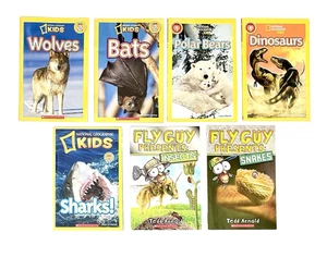 National Geographic Kids  & Fly Guy Early Readers -Science -Lot of  7 Nonfiction - Imagen 1 de 4