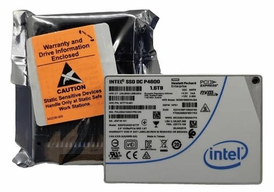 HP HPE Server Intel DC P4600 SSD Series 1.6TB NVME U.2 2.5" SSDPE2KE016T7P - Bild 1 von 2