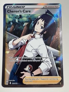 Pokemon Cheren's Care Full Art 168/172 Swsh09 Brilliant Stars Holo - Bild 1 von 2