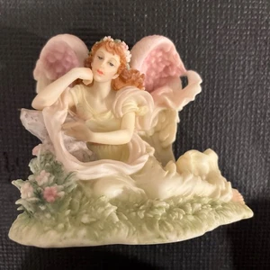 Seraphim Classics Nature's Harmony Angel LAUREL #81482 Roman Inc. 1998 - Picture 1 of 5