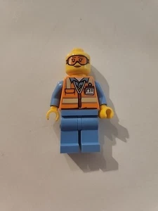 LEGO NUEVO Auténtico Trabajador del Aeropuerto de la Ciudad (1x) 60100 Minifigura - Imagen 1 de 12