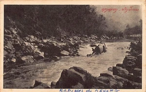 Laos - The rapids of the Nam Khan River near Luang Prabang - Publ. Laotienne Art - Picture 1 of 2
