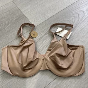 Wacoal Inner Sheen Underwire Balconette Bra 855397 Roebuck NWT Size 34D - Picture 1 of 4