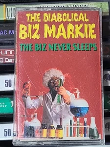 The Diabolical Biz Markie The Biz Never Sleeps Cassette Tape - Picture 1 of 4