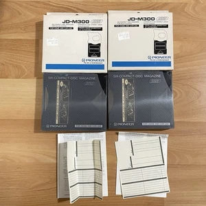 Pioneer JD-M300 6 Compact Disc Magazine Cartridge Home & Car 2PK New in Box - Picture 1 of 5