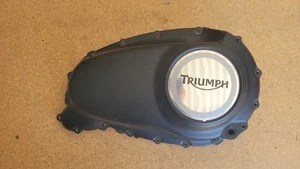 New OEM Triumph Bonneville America Speedmaster Black Clutch Cover T1261510 - Foto 1 di 4