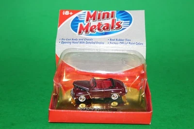 Classic Metal Works Mini Metals 30102 1948 Ford convertible maroon or burgundy - Image 1 of 4