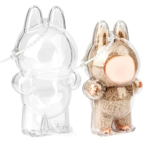 Funda protectora transparente para Labubu, cubierta de exhibición a prueba de polvo para Labubu - Imagen 1 de 15