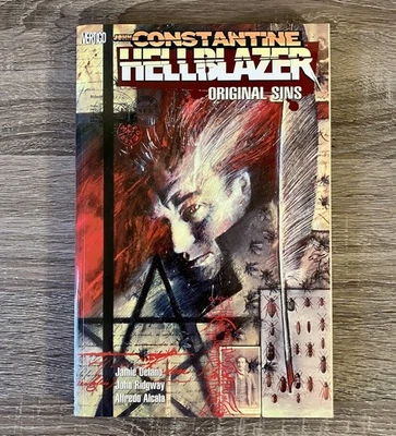 John Constantine Hellblazer: Original Sins (1992) TPB - ВИНТАЖНЫЕ DC Comics - хорошее состояние - Изображение 1 из 4