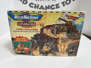 Micro Machines COMPLETE Exploration Earth Timber Trails Mine playset MIB - Picture 1 of 7