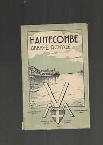 Hautecombe Abbey Royale Guide Tourist Azur 1938 Ref E36 - Picture 1 of 8