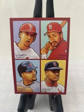 2009 Upper Deck Goudey 4 in - 1 #35-2 LUDWICK-SMITH-PUJOLS- GIBSON St.LOUIS