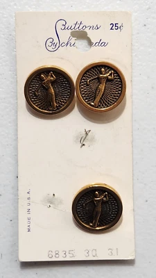 Suttons Golf Buttons - Image 1 of 4