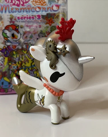 CORALINE TOKIDOKI Mermicorno Series 2 Unicorn Figure Toy Vinyl Collectible Cover