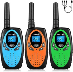 AWANFI Walkie Talkies for Kids,Rechargeable Walkie Talkies Long Range 22 Channel - Picture 1 of 8