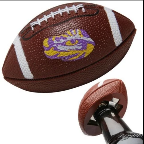 NEW - LSU TIGERS "HAND-HELD" MAGNETIC BOTTLE OPENERS (LOT OF 6!) Cover